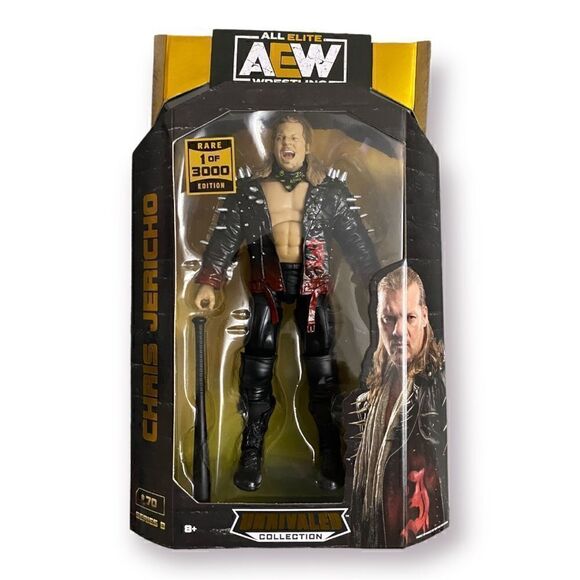 Chris Jericho 1/3000 Chase Unrivaled AEW Exclusive Action Figure New in Box